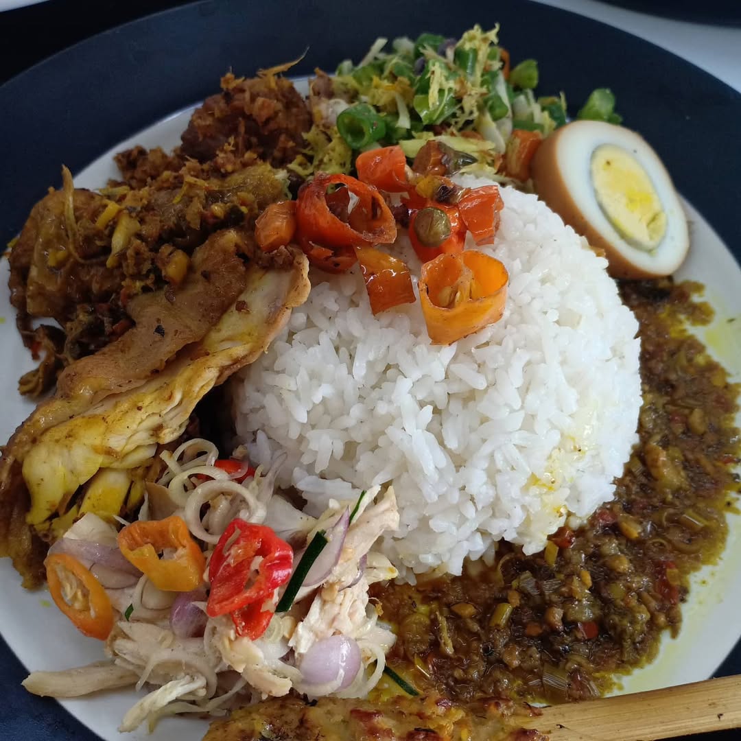 Nasi Campur Ayam Pedas